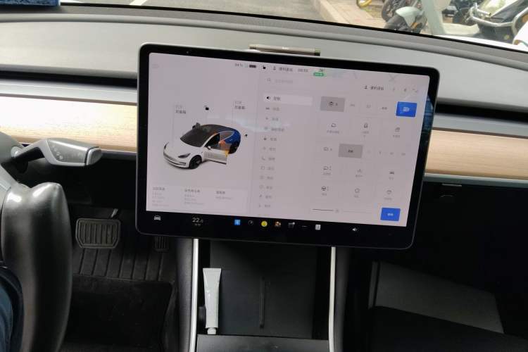 Used Tesla Model 3 2020 Revised Version Standard Range Rear-Wheel Drive – Upgraded Edition Instrument Cluster