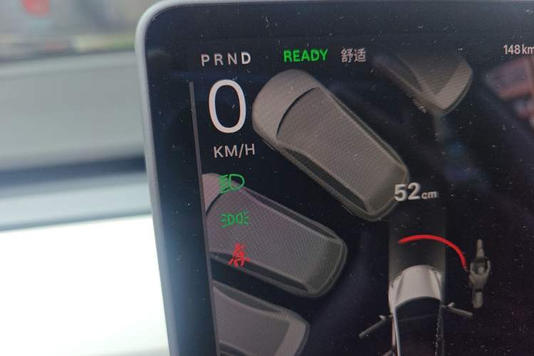 Used Tesla Model 3 2020 Revised Version Standard Range Rear-Wheel Drive – Upgraded Edition Instrument Cluster