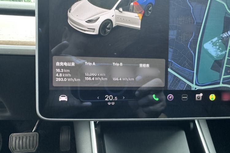 Used Tesla Model 3 2020 Revised Version Standard Range Rear-Wheel Drive – Upgraded Edition Instrument Cluster