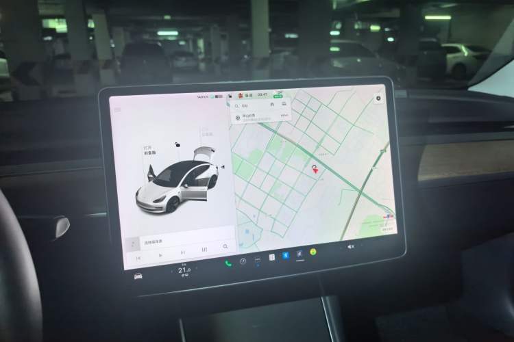 Used Tesla Model 3 2020 Revised Version Standard Range Rear-Wheel Drive – Upgraded Edition Instrument Cluster