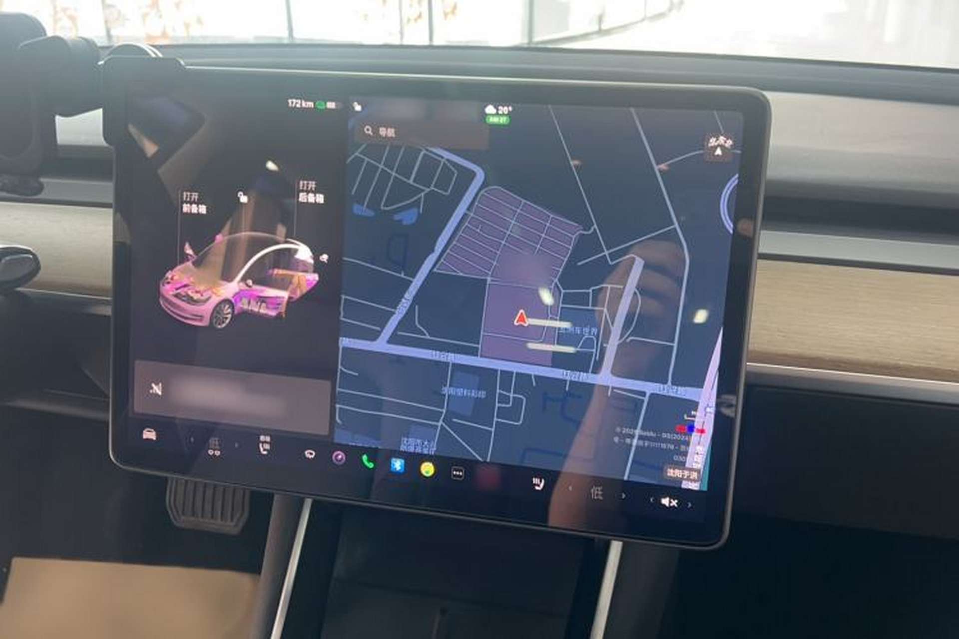 Used Tesla Model 3 2020 Standard Range Rear-Wheel Drive Upgraded Version Instrument Cluster