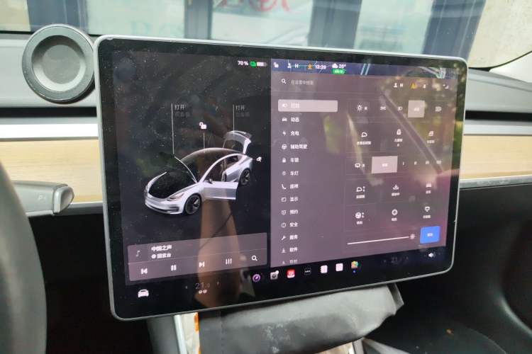 Used Tesla Model 3 2020 Revised Version Standard Range Rear-Wheel Drive – Upgraded Edition Instrument Cluster