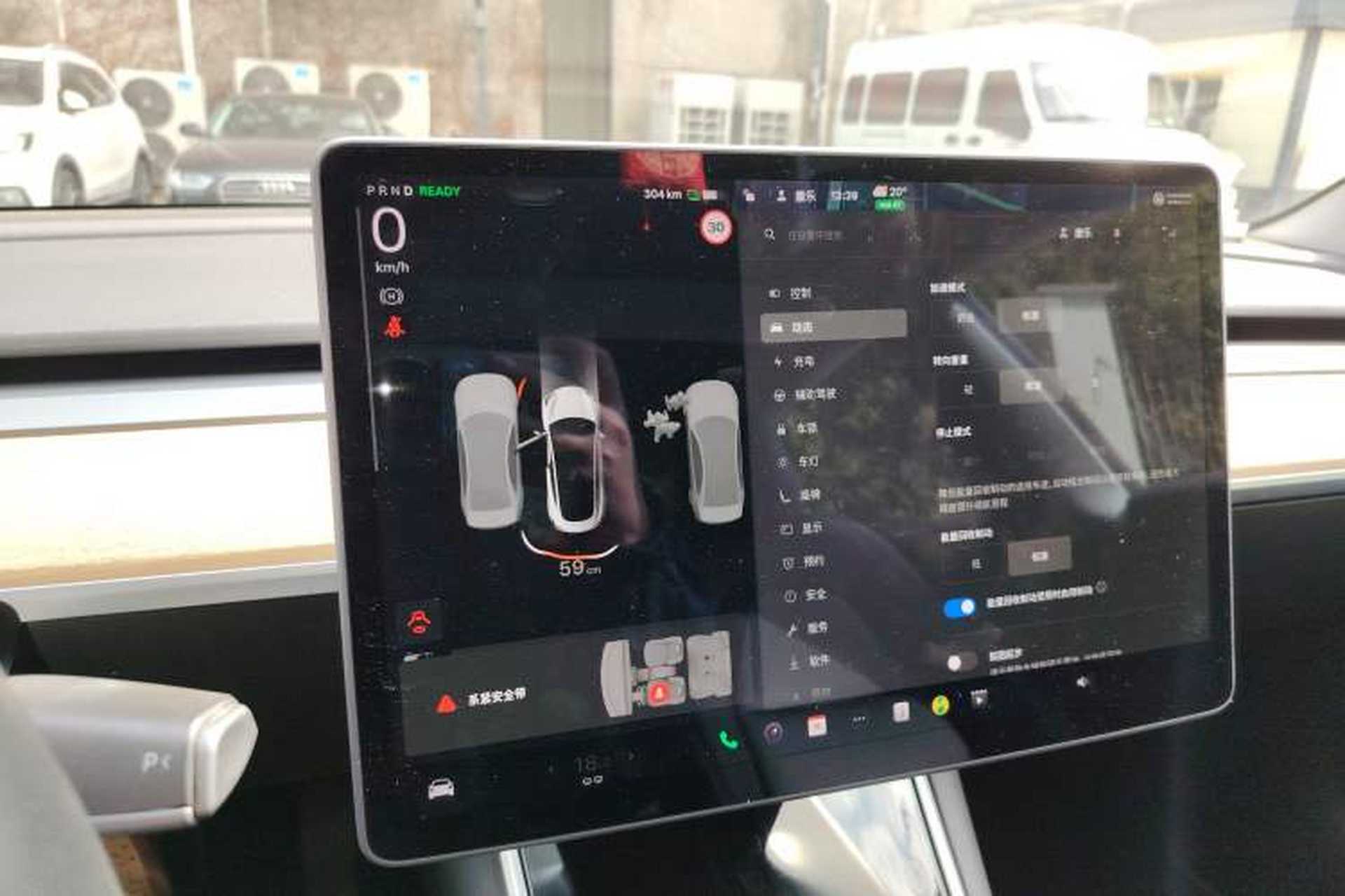 Used Tesla Model 3 2020 Refreshed Version Long-Range Rear-Wheel Drive Instrument Cluster