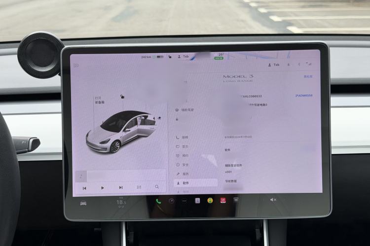 Used Tesla Model 3 2020 Refreshed Version Long-Range Rear-Wheel Drive Interior 7