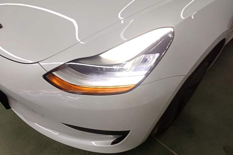Used Tesla Model 3 2020 Standard Range Rear-Wheel Drive Upgraded Version Left Front Headlight