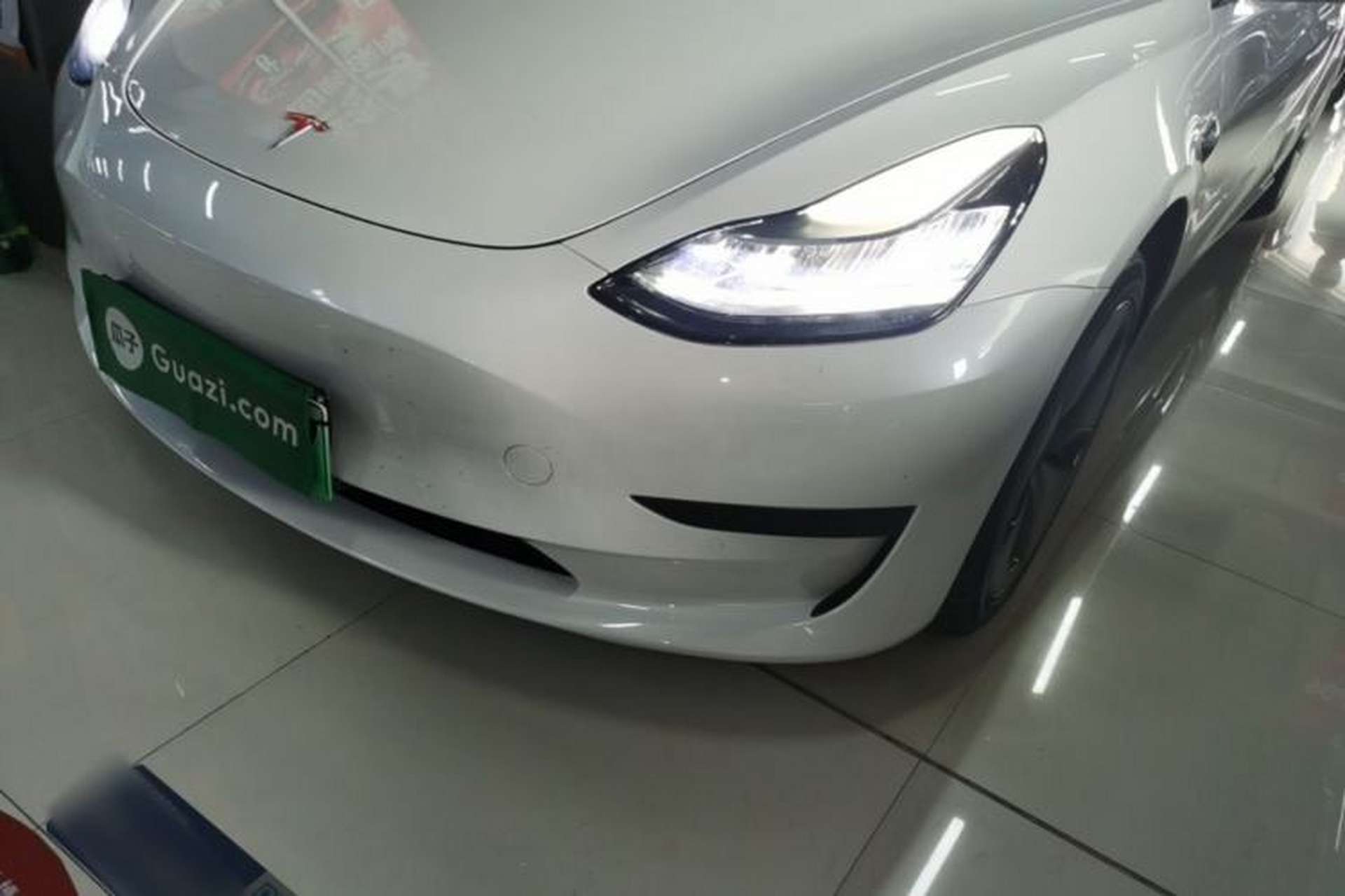 Used Tesla Model 3 2020 Revised Version Standard Range Rear-Wheel Drive – Upgraded Edition Left Front Headlight