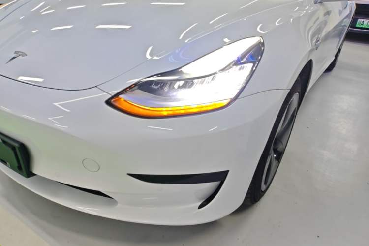Used Tesla Model 3 2020 Revised Version Standard Range Rear-Wheel Drive – Upgraded Edition Left Front Headlight