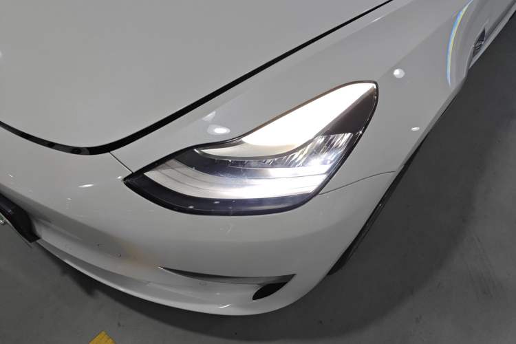 Used Tesla Model 3 2020 Long-Range Rear-Wheel-Drive Version Left Front Headlight