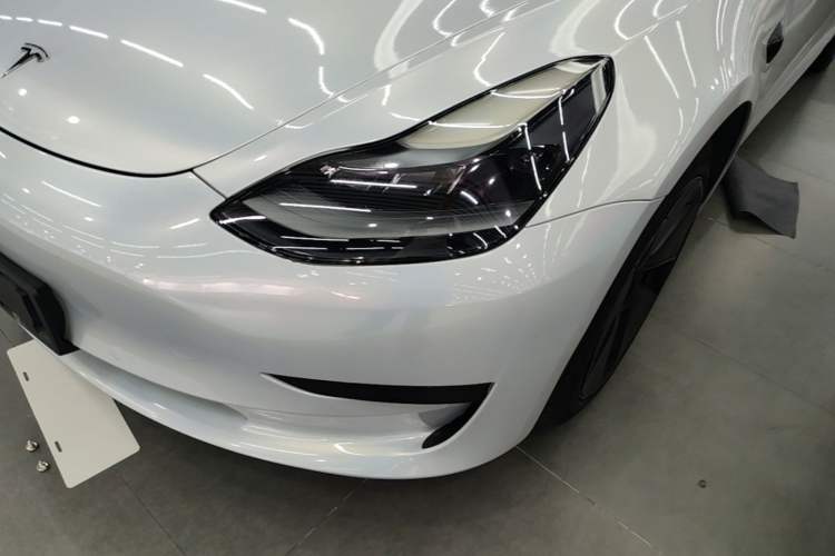 Used Tesla Model 3 2020 Revised Version Standard Range Rear-Wheel Drive – Upgraded Edition Left Front Headlight