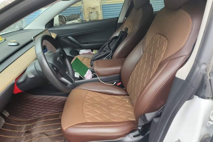 Used Tesla Model 3 2020 Standard Range Rear-Wheel Drive Upgraded Version Left Front Seat