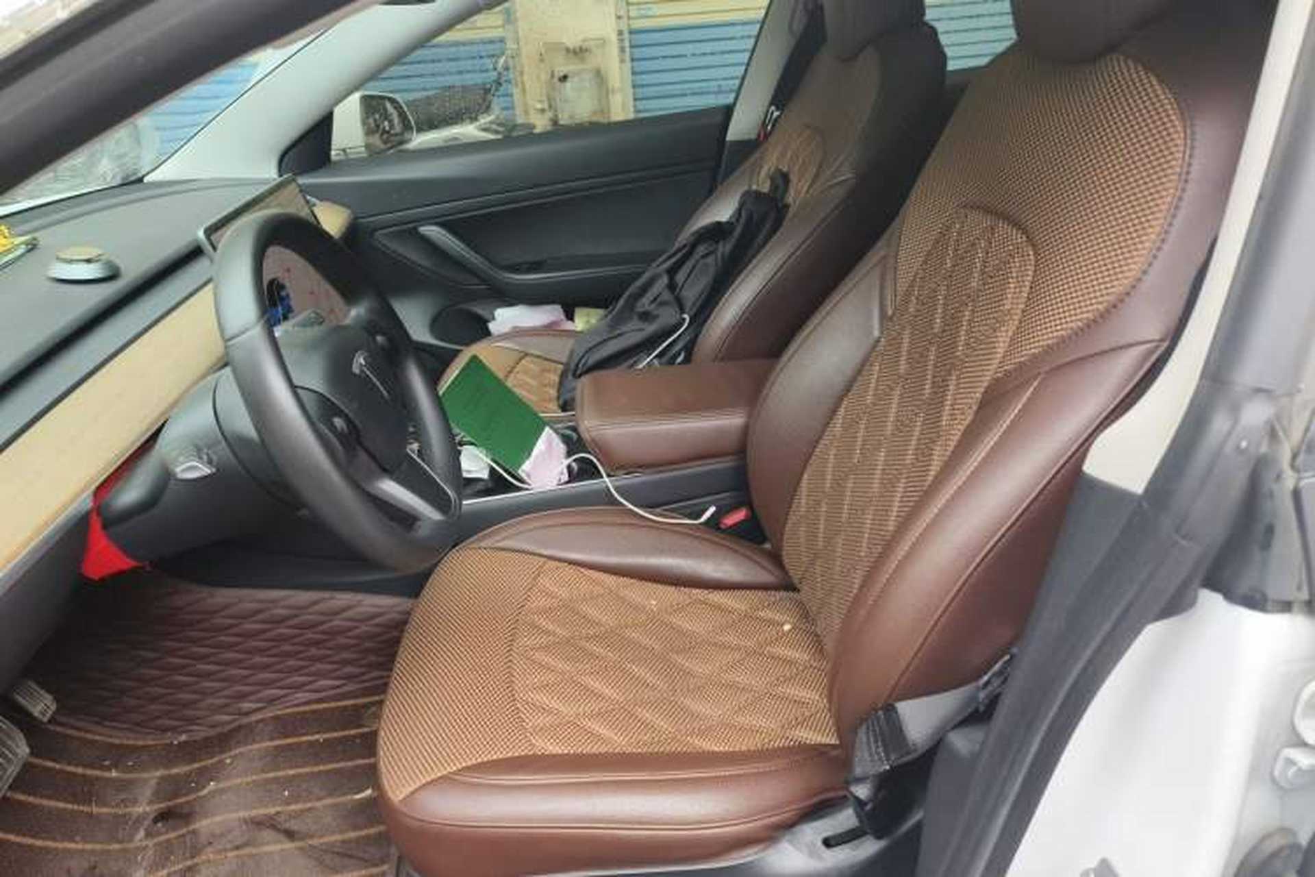 Used Tesla Model 3 2020 Standard Range Rear-Wheel Drive Upgraded Version Left Front Seat
