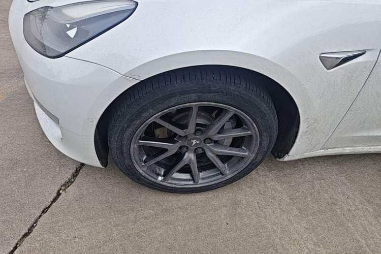 Used Tesla Model 3 2020 Refreshed Version Long-Range Rear-Wheel Drive Left Front Wheel Hub