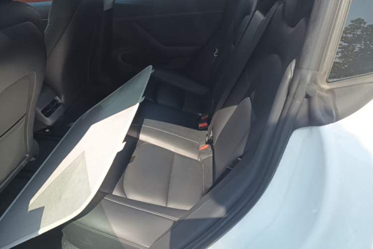 Used Tesla Model 3 2020 Standard Range Rear-Wheel Drive Upgraded Version Left Rear Seat