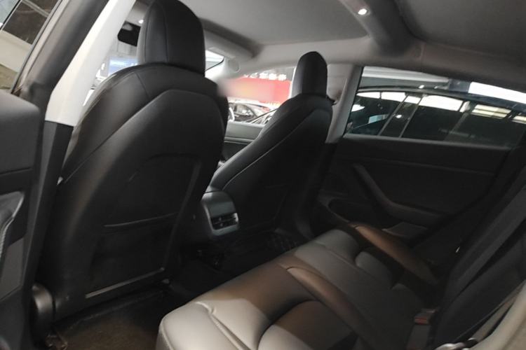 Used Tesla Model 3 2020 Standard Range Rear-Wheel Drive Upgraded Version Left Rear Seat