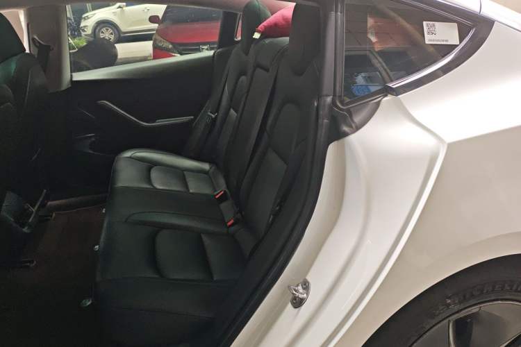 Used Tesla Model 3 2020 Standard Range Rear-Wheel Drive Upgraded Version Left Rear Seat