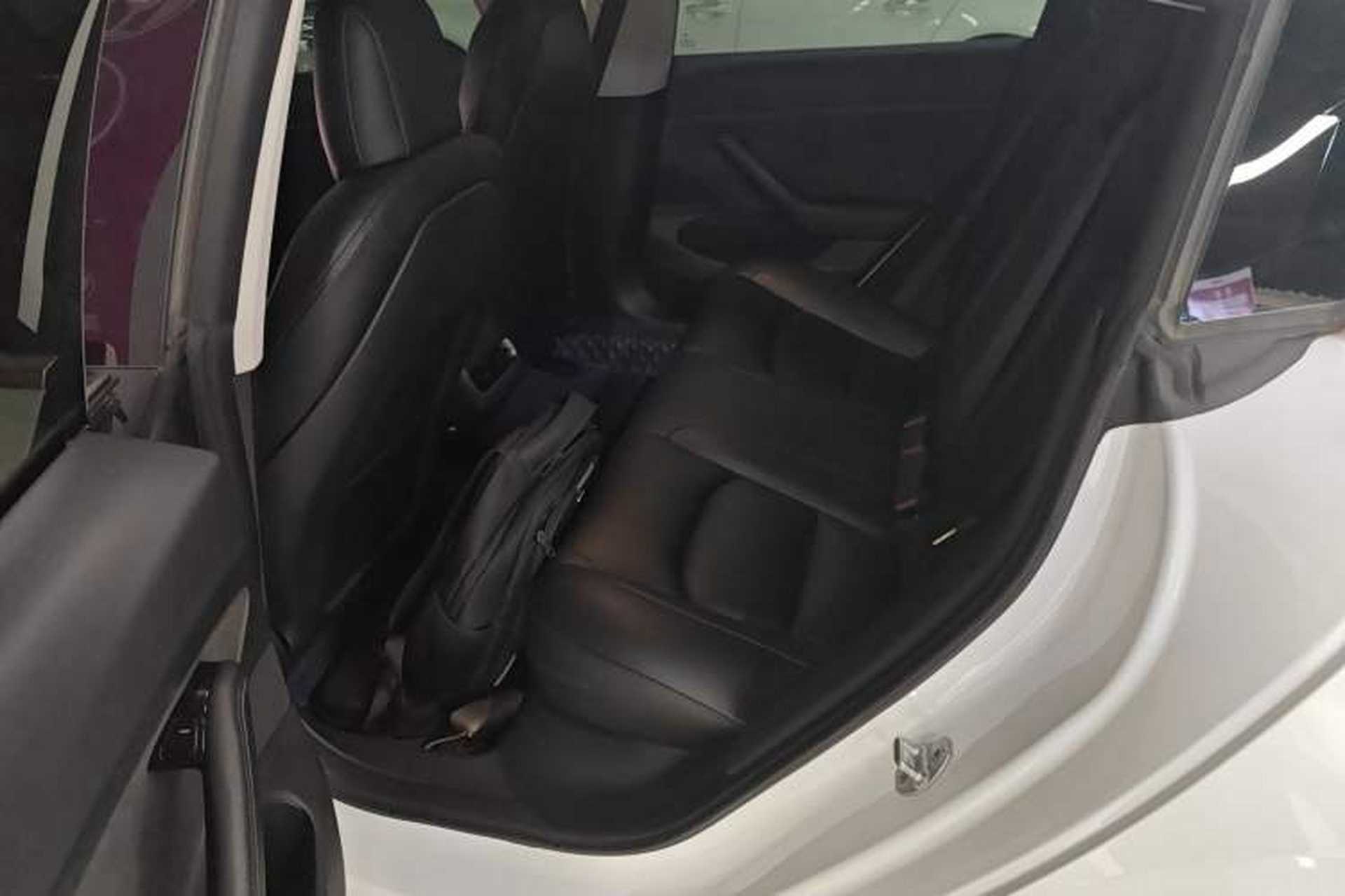 Used Tesla Model 3 2020 Standard Range Rear-Wheel Drive Upgraded Version Left Rear Seat