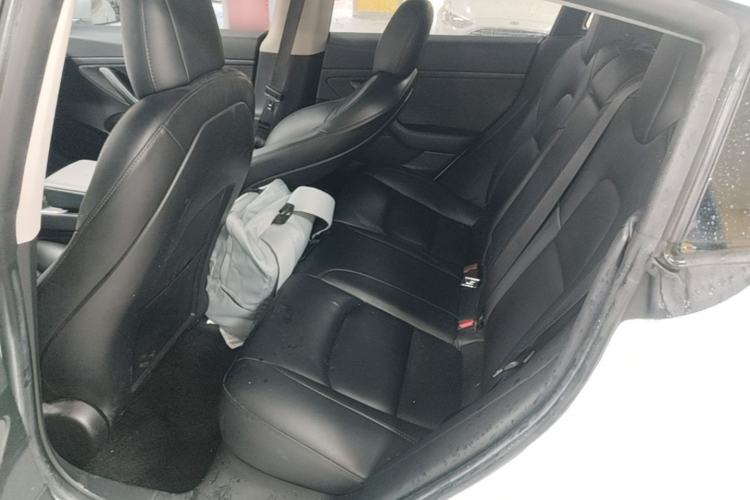 Used Tesla Model 3 2020 Standard Range Rear-Wheel Drive Upgraded Version Left Rear Seat