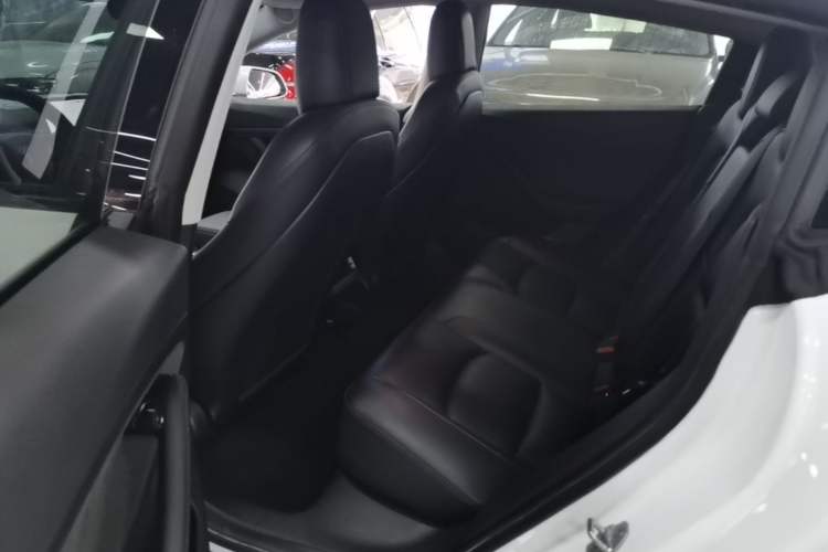 Used Tesla Model 3 2020 Standard Range Rear-Wheel Drive Upgraded Version Left Rear Seat