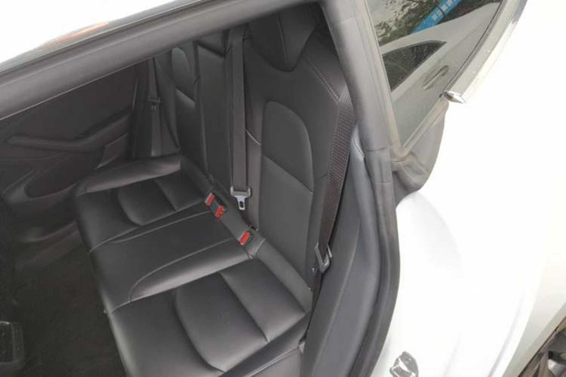 Used Tesla Model 3 2020 Standard Range Rear-Wheel Drive Upgraded Version Left Rear Seat