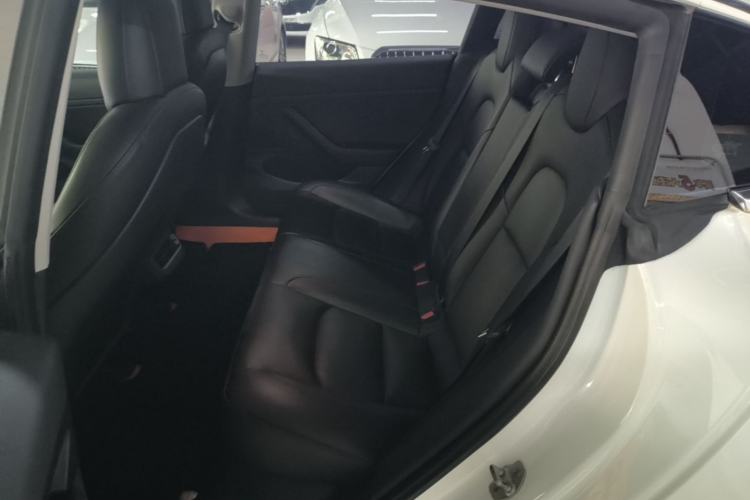 Used Tesla Model 3 2020 Standard Range Rear-Wheel Drive Upgraded Version Left Rear Seat