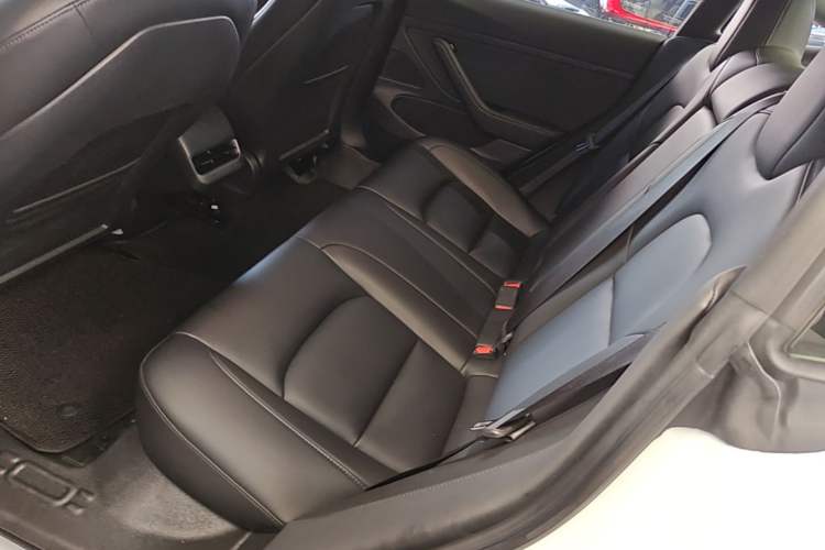 Used Tesla Model 3 2020 Standard Range Rear-Wheel Drive Upgraded Version Left Rear Seat