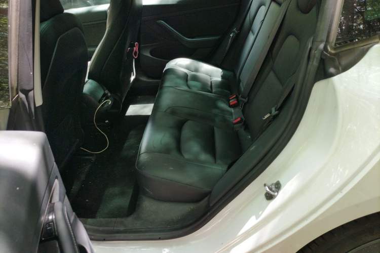 Used Tesla Model 3 2020 Standard Range Rear-Wheel Drive Upgraded Version Left Rear Seat