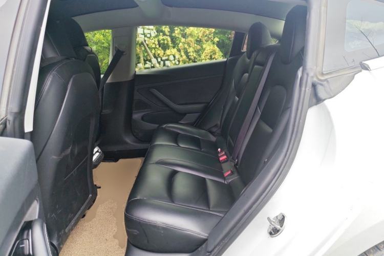 Used Tesla Model 3 2020 Refreshed Version Long-Range Rear-Wheel Drive Left Rear Seat