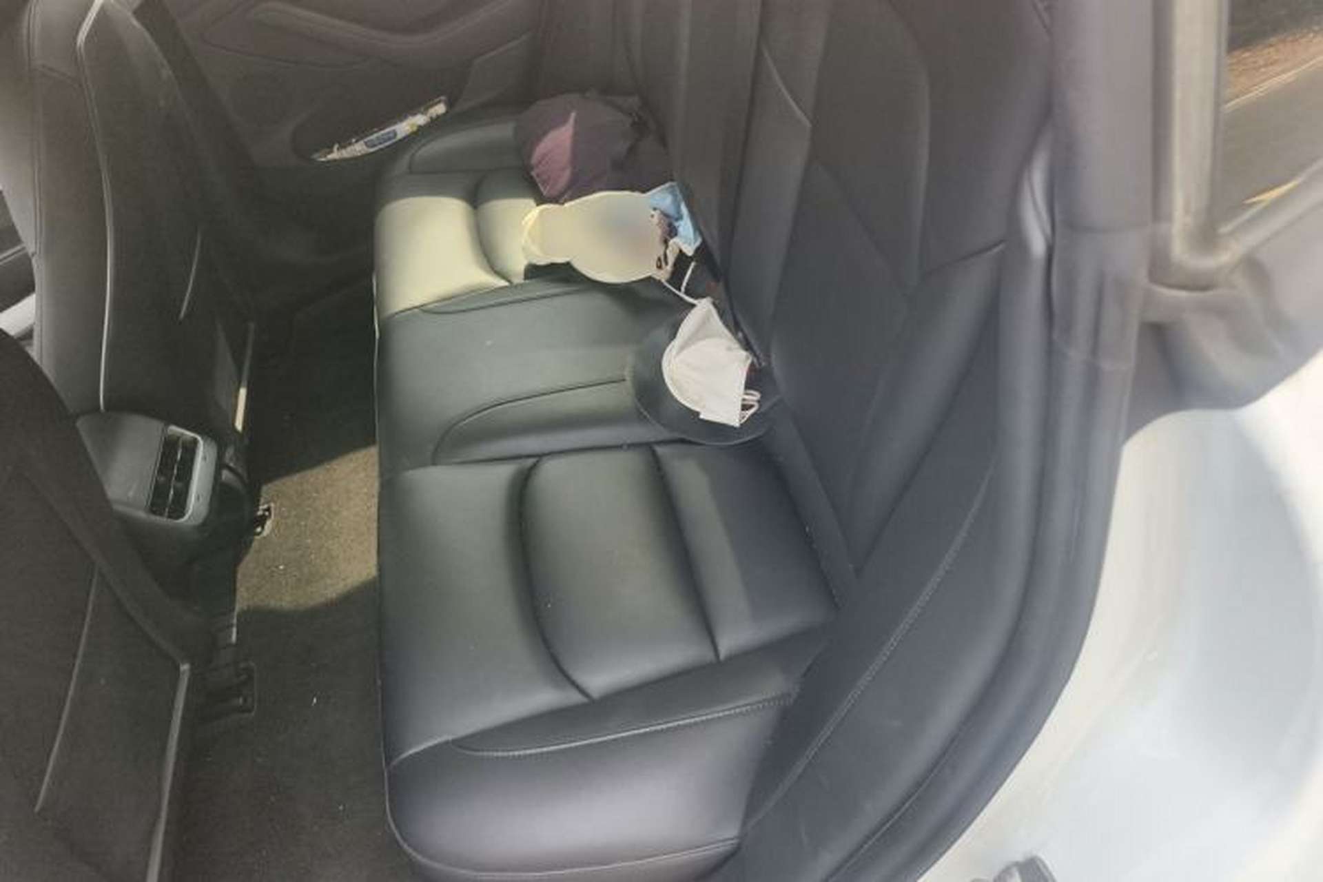 Used Tesla Model 3 2020 Revised Version Standard Range Rear-Wheel Drive – Upgraded Edition Left Rear Seat