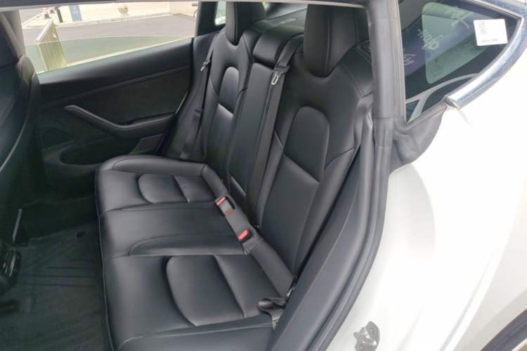 Used Tesla Model 3 2020 Standard Range Rear-Wheel Drive Upgraded Version Left Rear Seat