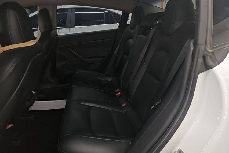 Used Tesla Model 3 2020 Standard Range Rear-Wheel Drive Upgraded Version Left Rear Seat