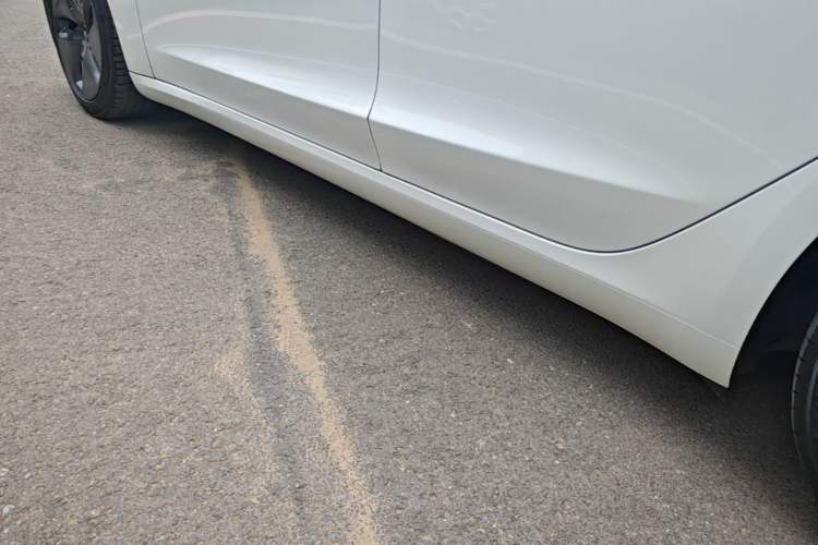 Used Tesla Model 3 2020 Revised Version Standard Range Rear-Wheel Drive – Upgraded Edition Left Side Sill
