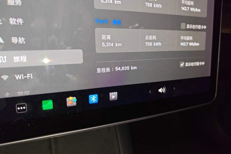 Used Tesla Model 3 2020 Revised Version Standard Range Rear-Wheel Drive – Upgraded Edition Odometer Close Up