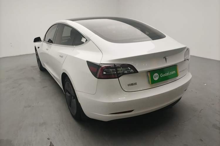 Used Tesla Model 3 2020 Revised Version Standard Range Rear-Wheel Drive – Upgraded Edition Rear Left 45 Deg