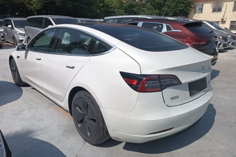 Used Tesla Model 3 2020 Standard Range Rear-Wheel Drive Upgraded Version Rear Left 45 Deg