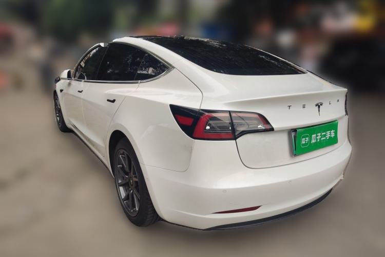 Used Tesla Model 3 2020 Standard Range Rear-Wheel Drive Upgraded Version Rear Left 45 Deg
