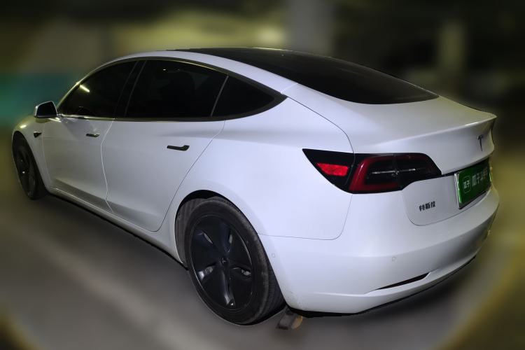 Used Tesla Model 3 2020 Revised Version Standard Range Rear-Wheel Drive – Upgraded Edition Rear Left 45 Deg