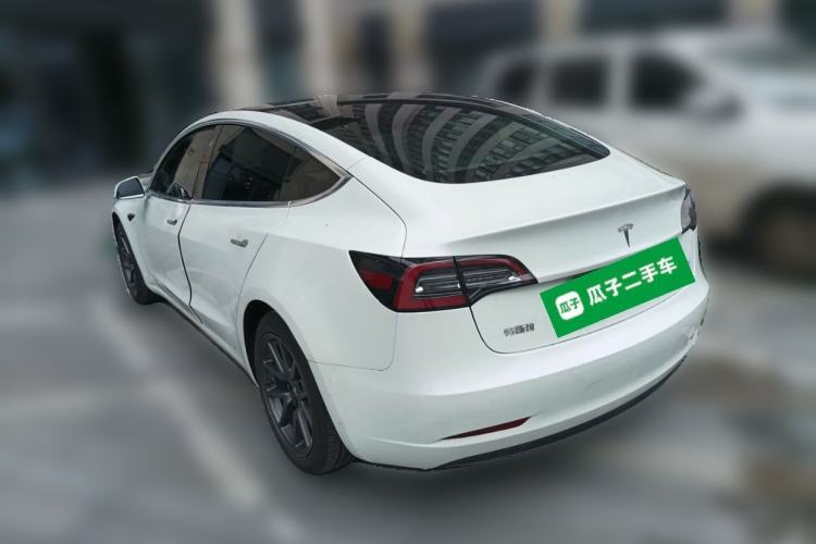 Used Tesla Model 3 2020 Standard Range Rear-Wheel Drive Upgraded Version Rear Left 45 Deg