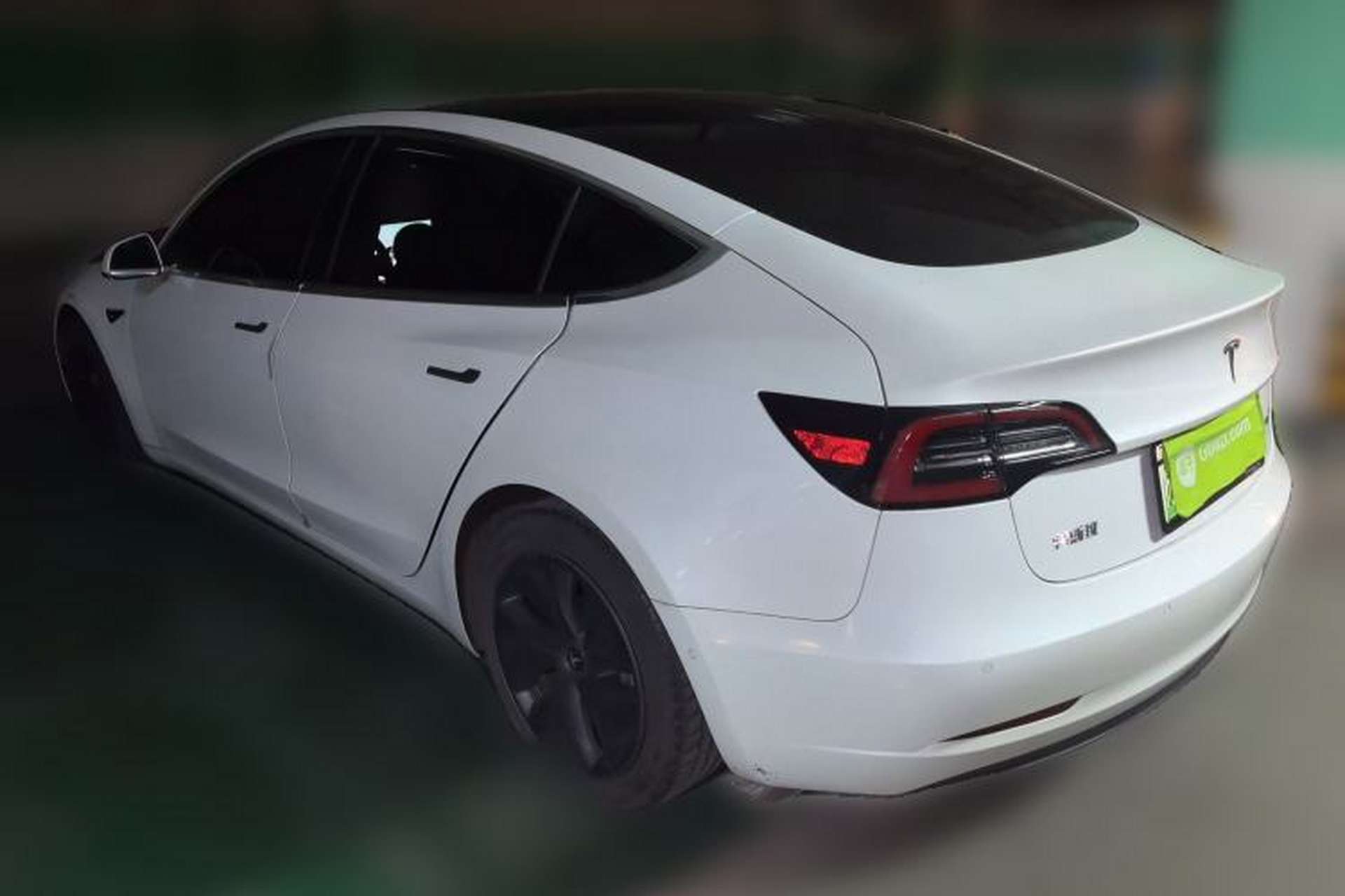 Used Tesla Model 3 2020 Standard Range Rear-Wheel Drive Upgraded Version Rear Left 45 Deg