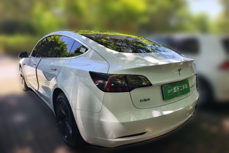 Used Tesla Model 3 2020 Revised Version Standard Range Rear-Wheel Drive – Upgraded Edition Rear Left 45 Deg