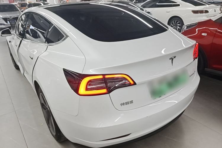 Used Tesla Model 3 2020 Revised Version Standard Range Rear-Wheel Drive – Upgraded Edition Rear Left 45 Deg