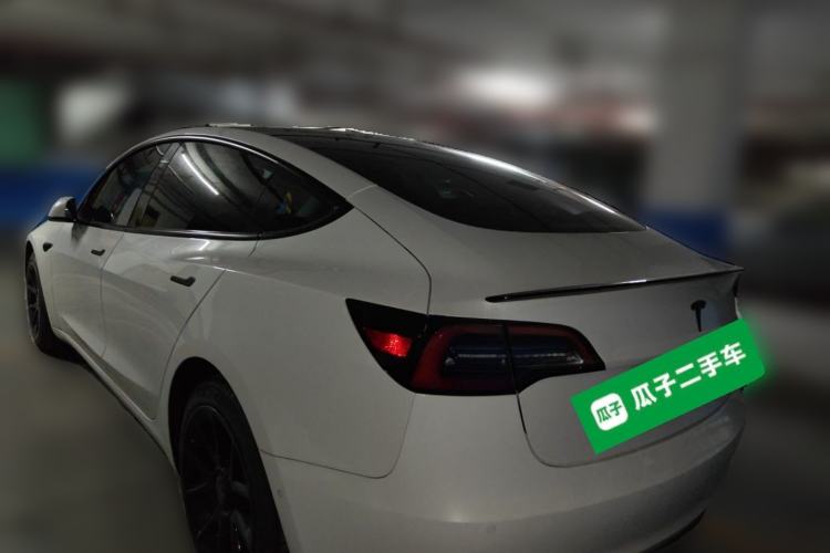 Used Tesla Model 3 2020 Revised Version Standard Range Rear-Wheel Drive – Upgraded Edition Rear Left 45 Deg