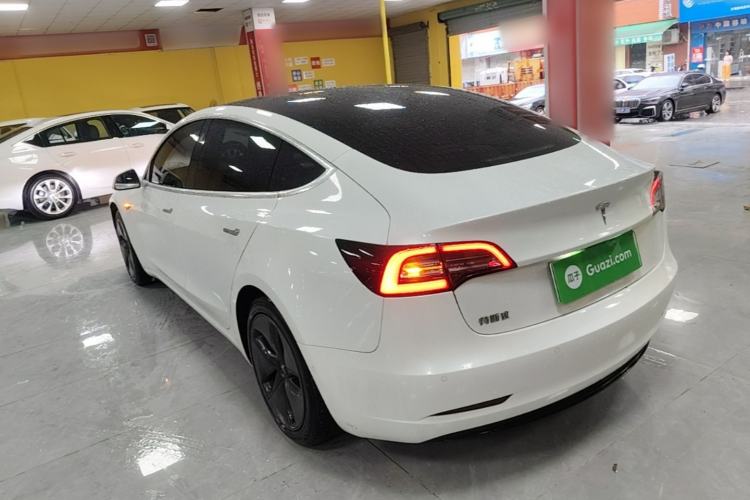 Used Tesla Model 3 2020 Standard Range Rear-Wheel Drive Upgraded Version Rear Left 45 Deg