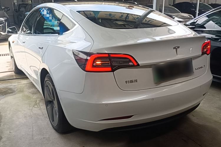 Used Tesla Model 3 2020 Revised Version Standard Range Rear-Wheel Drive – Upgraded Edition Rear Left 45 Deg
