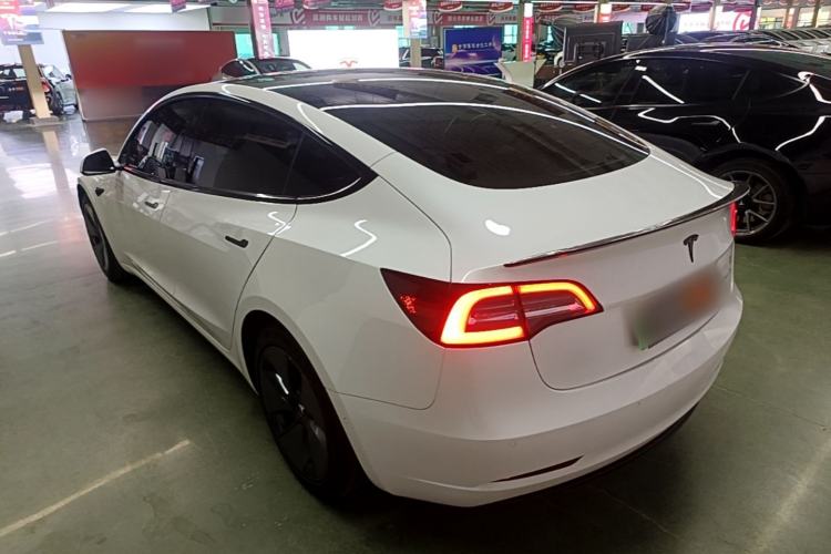 Used Tesla Model 3 2020 Standard Range Rear-Wheel Drive Upgraded Version Rear Left 45 Deg