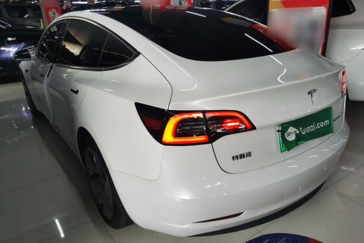 Used Tesla Model 3 2020 Revised Version Standard Range Rear-Wheel Drive – Upgraded Edition Rear Left 45 Deg