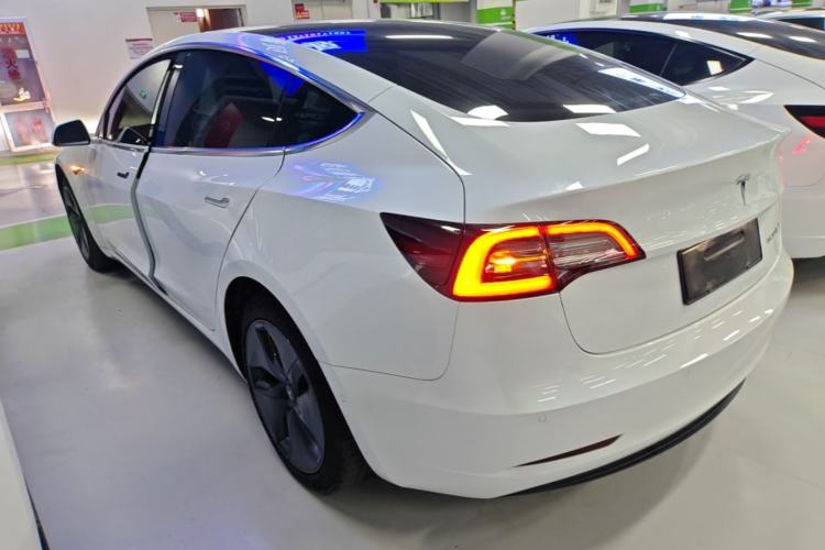 Used Tesla Model 3 2020 Revised Version Standard Range Rear-Wheel Drive – Upgraded Edition Rear Left 45 Deg