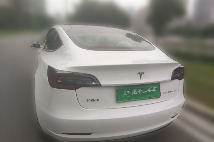 Used Tesla Model 3 2020 Revised Version Standard Range Rear-Wheel Drive – Upgraded Edition Rear Left 45 Deg