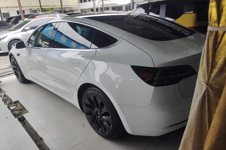 Used Tesla Model 3 2020 Revised Version Standard Range Rear-Wheel Drive – Upgraded Edition Rear Left 45 Deg