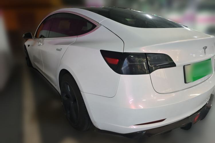 Used Tesla Model 3 2020 Standard Range Rear-Wheel Drive Upgraded Version Rear Left 45 Deg