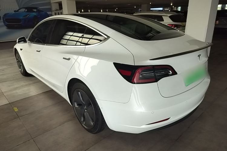 Used Tesla Model 3 2020 Standard Range Rear-Wheel Drive Upgraded Version Rear Left 45 Deg